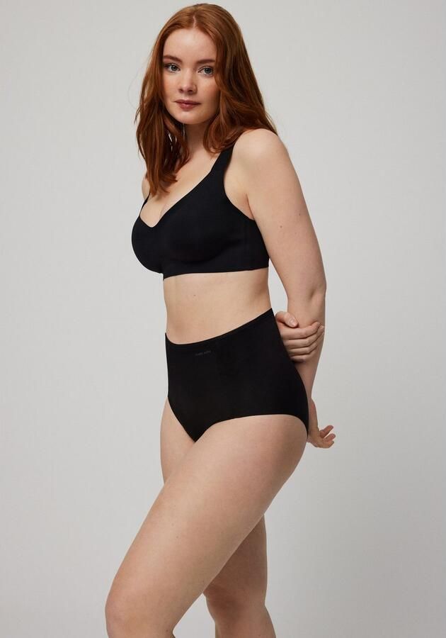 YSABEL MORA Shapingslip uit versterkt materiaal en met bedekte hooggesneden pasvorm - Foto 5