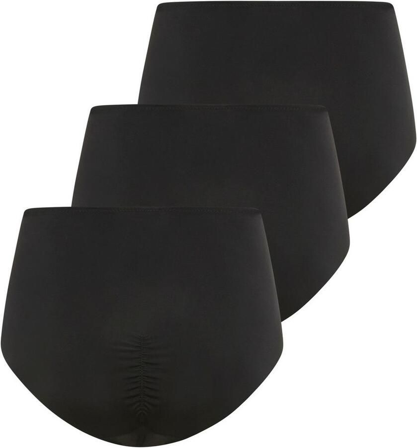 YSABEL MORA Shapingslip uit versterkt materiaal en met bedekte hooggesneden pasvorm