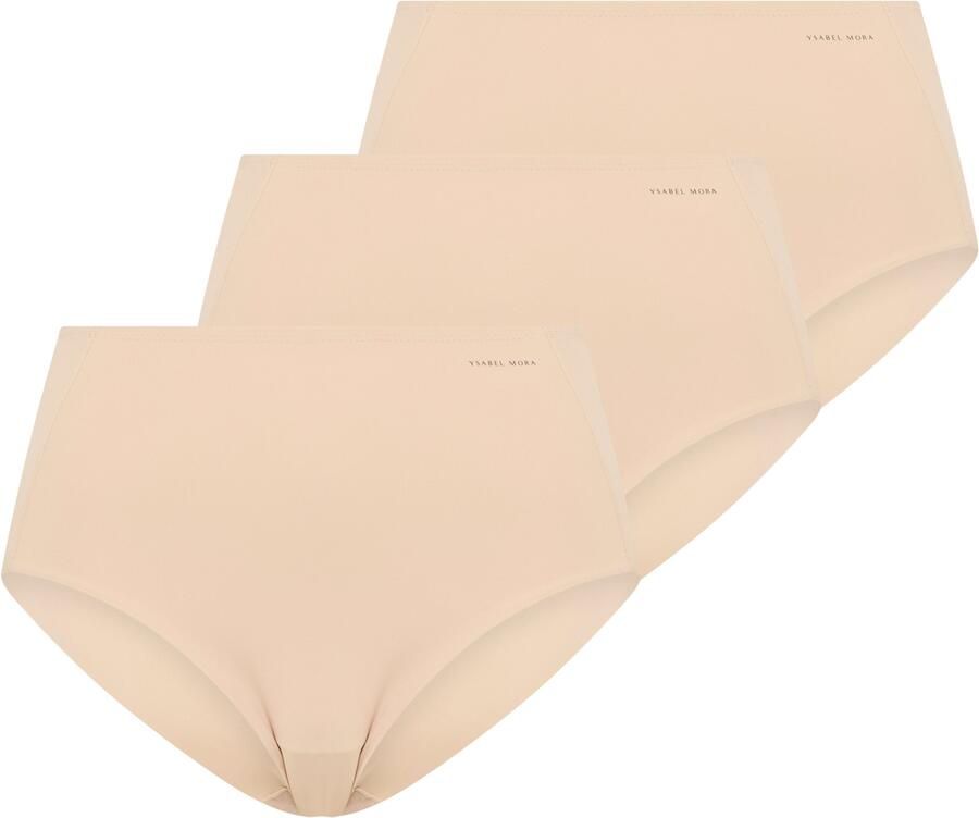 YSABEL MORA Shapingslip uit versterkt materiaal en met bedekte hooggesneden pasvorm