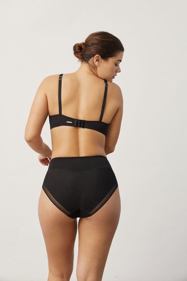 YSABEL MORA Shapingslip ultraplatte naden vorm-effect elastisch zacht (Set van 2) - Foto 3