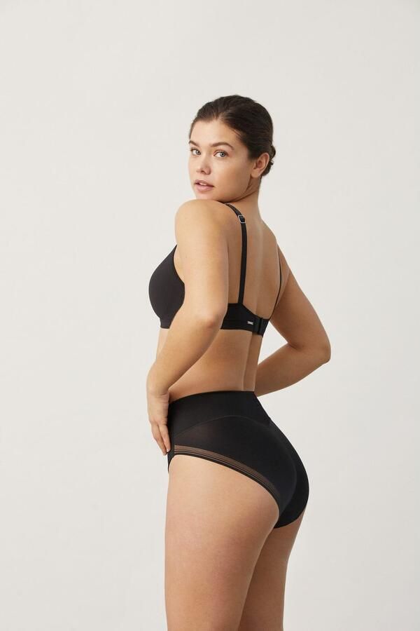 YSABEL MORA Shapingslip ultraplatte naden vorm-effect elastisch zacht (Set van 2) - Foto 2