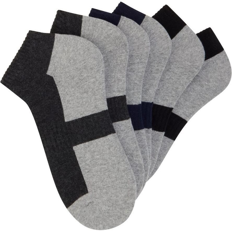 YSABEL MORA Sportsokken Katoenmix elastisch versterking in de wreef (6 paar)