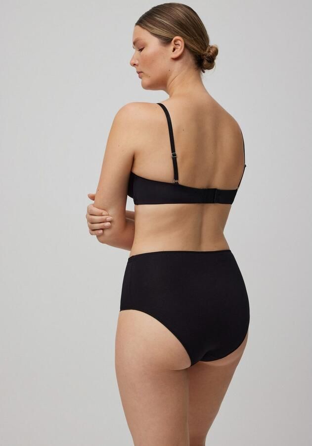 YSABEL MORA Tailleslip BASIC COLLECTION COTTON WITH LACE hoog uitgesneden en verfijnd met delicate kant (Set van 3) - Foto 5