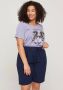 Zizzi Short Cotton met trekkoord - Thumbnail 1