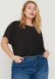 Zizzi T-shirt van polyester zwart - Thumbnail 2