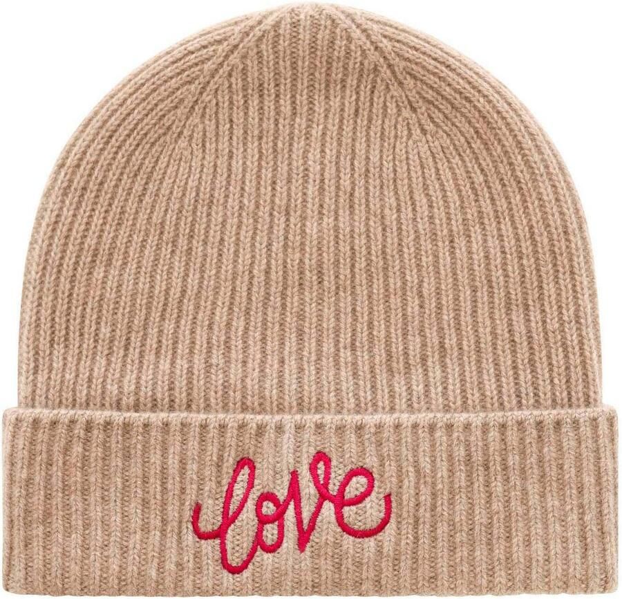 Zwillingsherz Beanie met Love borduursel (set) - Foto 5