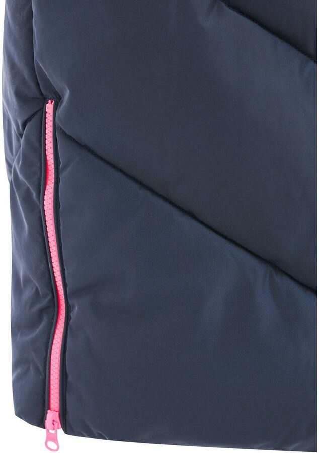 Zwillingsherz Bodywarmer Strandgeluk Dubbele ritssluiting contrasterende details steekzakken modieus knielang - Foto 2