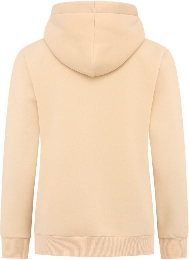 Zwillingsherz Capuchonsweatvest Luipaard-details lange mouw ritssluiting katoenmix - Foto 3