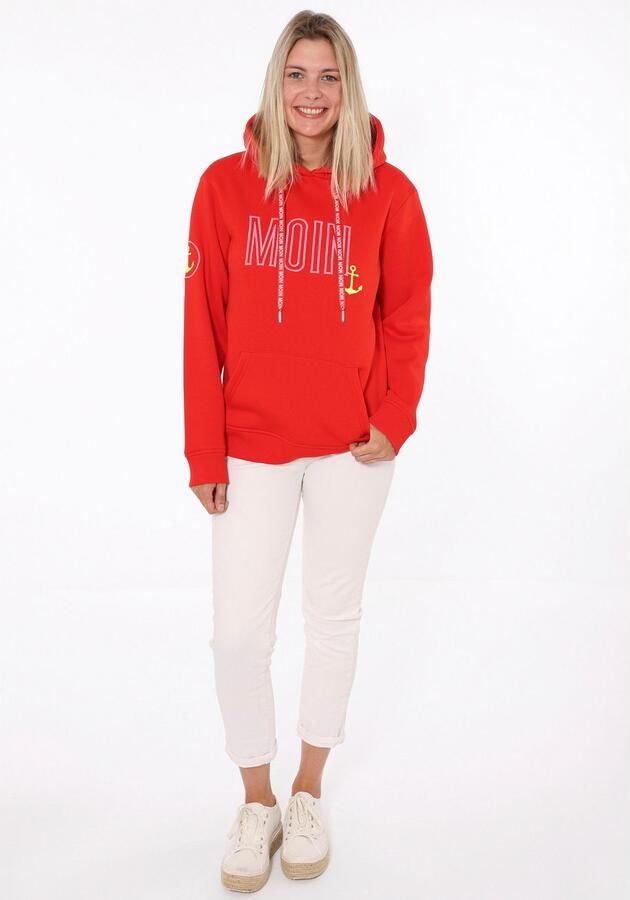 Zwillingsherz Hoodie Limited Edition Lange mouw capuchon anker motief exclusief bij Otto - Foto 8