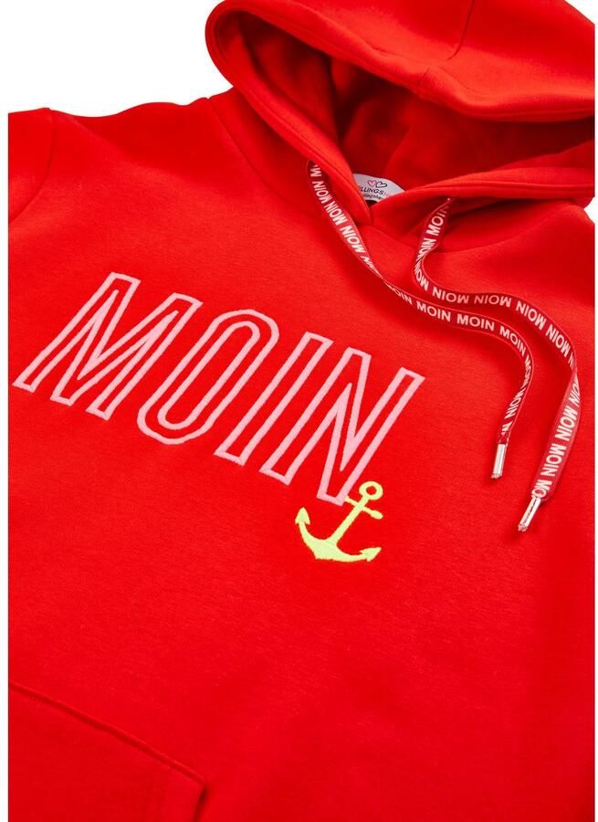 Zwillingsherz Hoodie Limited Edition Lange mouw capuchon anker motief exclusief bij Otto - Foto 3