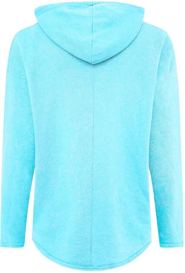 Zwillingsherz Hoodie Moin Capuchon trekkoord lange mouw maritieme belettering - Foto 5