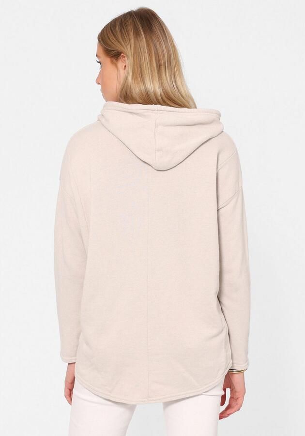 Zwillingsherz Hoodie Moin Capuchon trekkoord lange mouw maritieme belettering - Foto 3