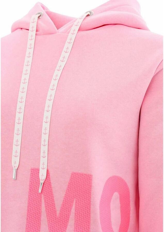 Zwillingsherz Hoodie Paillette MOIN met paillettenanker en geborduurd opschrift - Foto 4