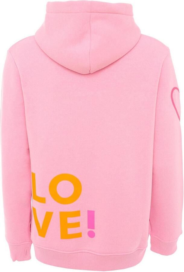 Zwillingsherz Hoodie Print capuchon lange mouw kangoeroezak trekkoord - Foto 5