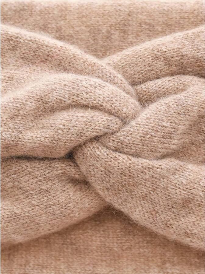 Zwillingsherz Hoofdband Classic Knoop voor kasjmier fijn breiwerk