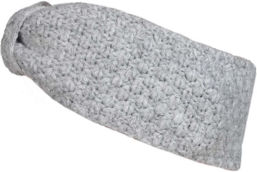 Zwillingsherz Hoofdband Motief met patroon knoop en wolgehalte - Foto 2