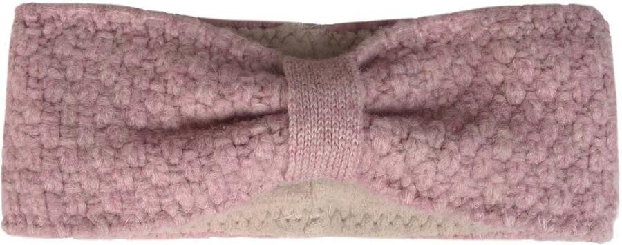 Zwillingsherz Hoofdband Motief met patroon knoop en wolgehalte - Foto 3