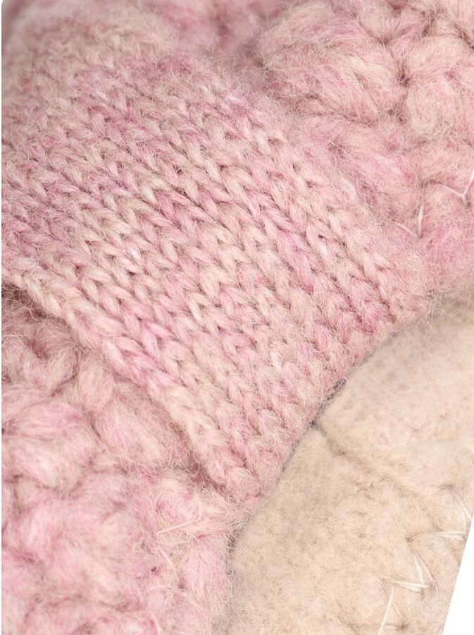 Zwillingsherz Hoofdband Motief met patroon knoop en wolgehalte