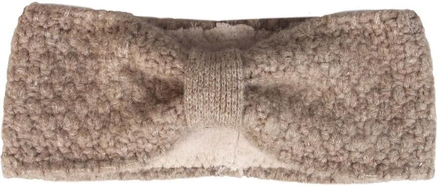 Zwillingsherz Hoofdband Motief met patroon knoop en wolgehalte - Foto 3