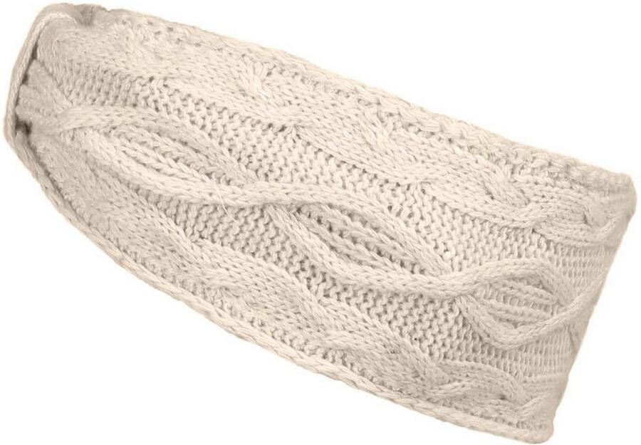 Zwillingsherz Hoofdband Wolpatroon gebreid met wolgehalte en patroon - Foto 2