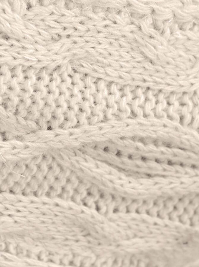 Zwillingsherz Hoofdband Wolpatroon gebreid met wolgehalte en patroon