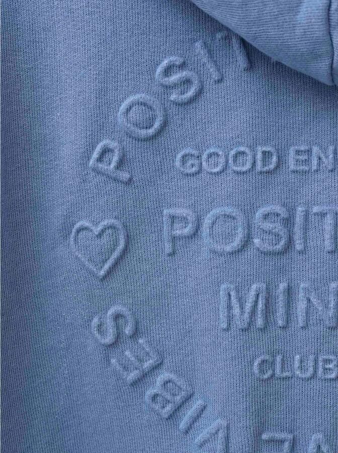 Zwillingsherz Jersey jas Positive Mind Met een hoog katoengehalte