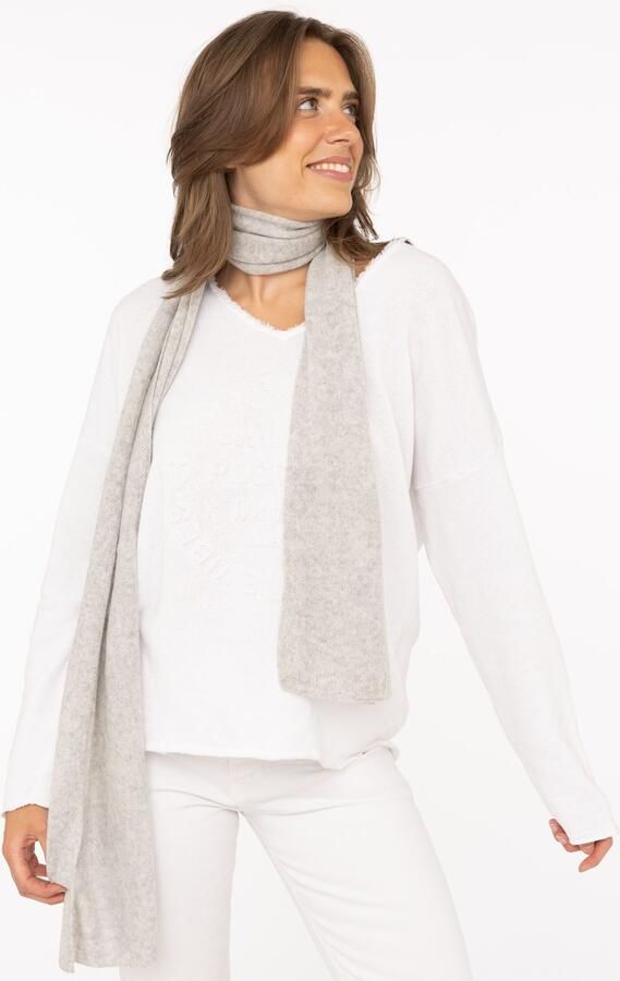 Zwillingsherz Modieuze sjaal Gebreid effen zacht verwar d kasjmier - Foto 3