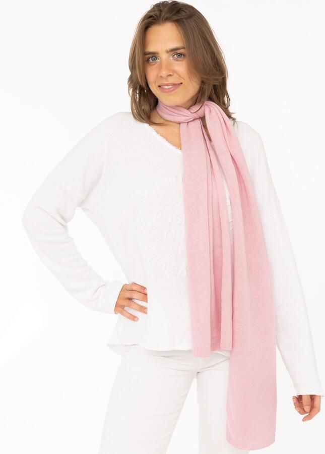 Zwillingsherz Modieuze sjaal Gebreid effen zacht verwar d kasjmier - Foto 3