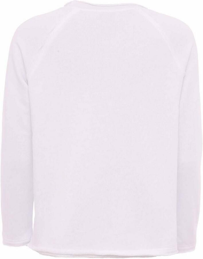 Zwillingsherz Shirt met lange mouwen Regular Fit lange mouw ronde hals borduursel belettering - Foto 2