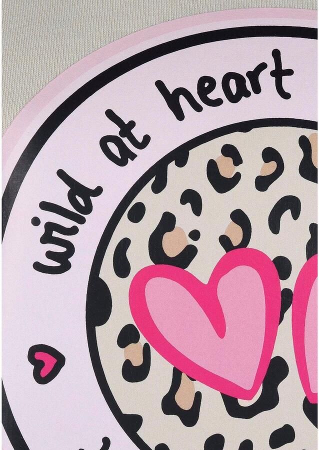 Zwillingsherz Sweatshirt Ronde hals lange mouw katoenmix - Foto 4