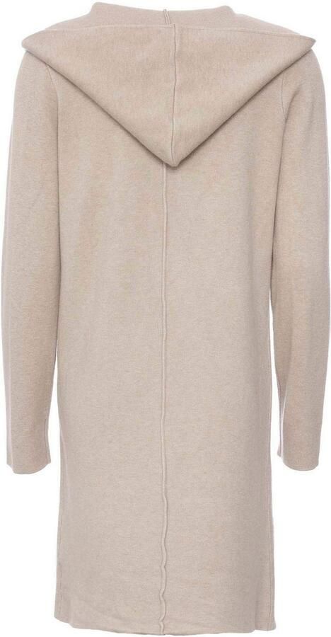 Zwillingsherz Vest Janina Capuchon zakken lange mouw knielengte zonder sluiting - Foto 2