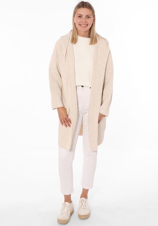 Zwillingsherz Vest Lange mouw comfortabel zakken one size zonder sluiting capuchon - Foto 5