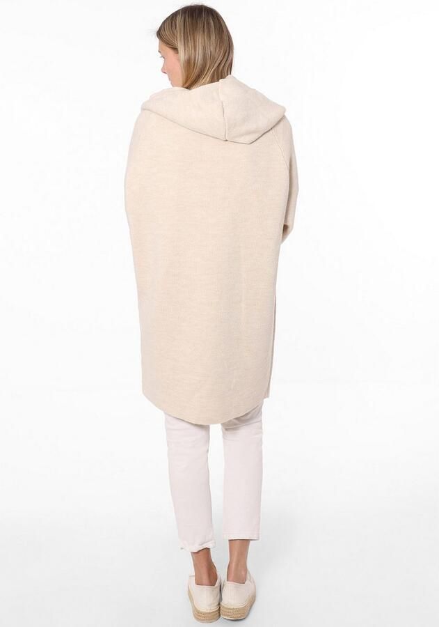 Zwillingsherz Vest Lange mouw comfortabel zakken one size zonder sluiting capuchon - Foto 2