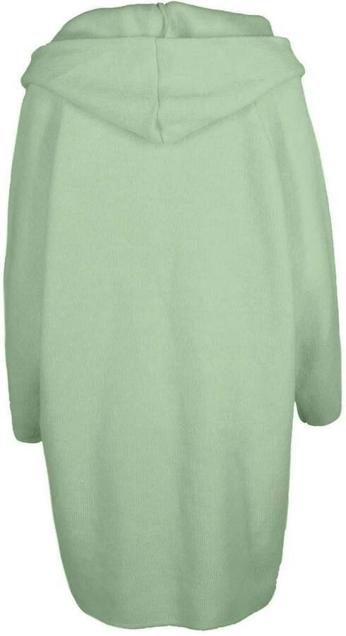 Zwillingsherz Vest Lange mouw comfortabel zakken one size zonder sluiting capuchon - Foto 4