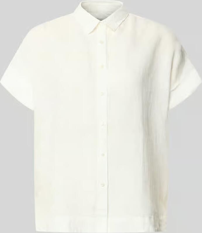 0039 italy Linnen blouse met knoopsluiting model 'DOLLY' - Foto 2