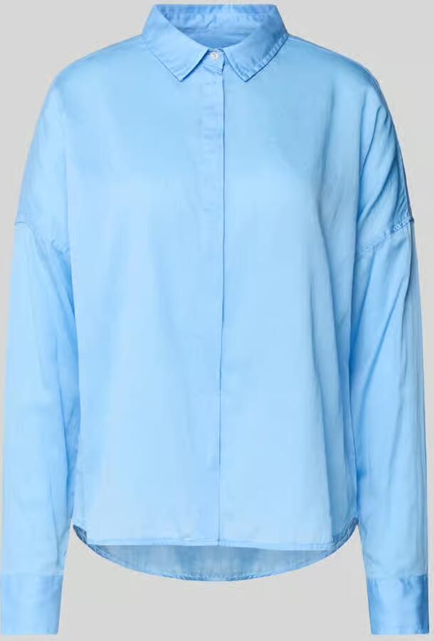 0039 italy Regular fit blouse met verborgen knoopsluiting model 'SANDY' - Foto 2