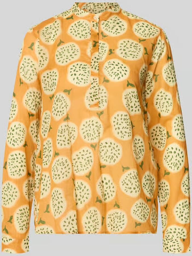 0039 italy Regular fit blouse met knoopsluiting model 'JANE' - Foto 2