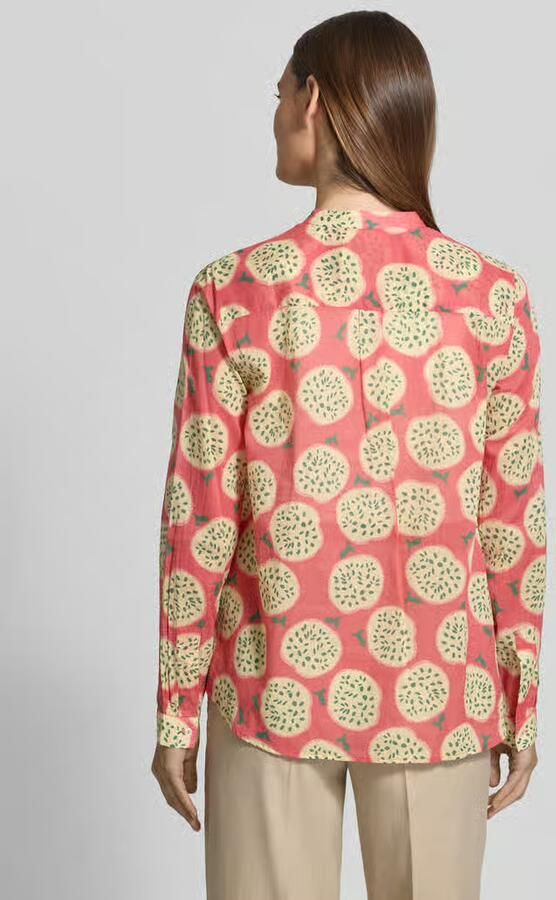 0039 italy Regular fit blouse met knoopsluiting model 'JANE' - Foto 3