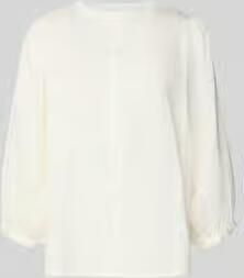 0039 italy Regular fit blouse met ronde hals Model 'FAVIOLA'