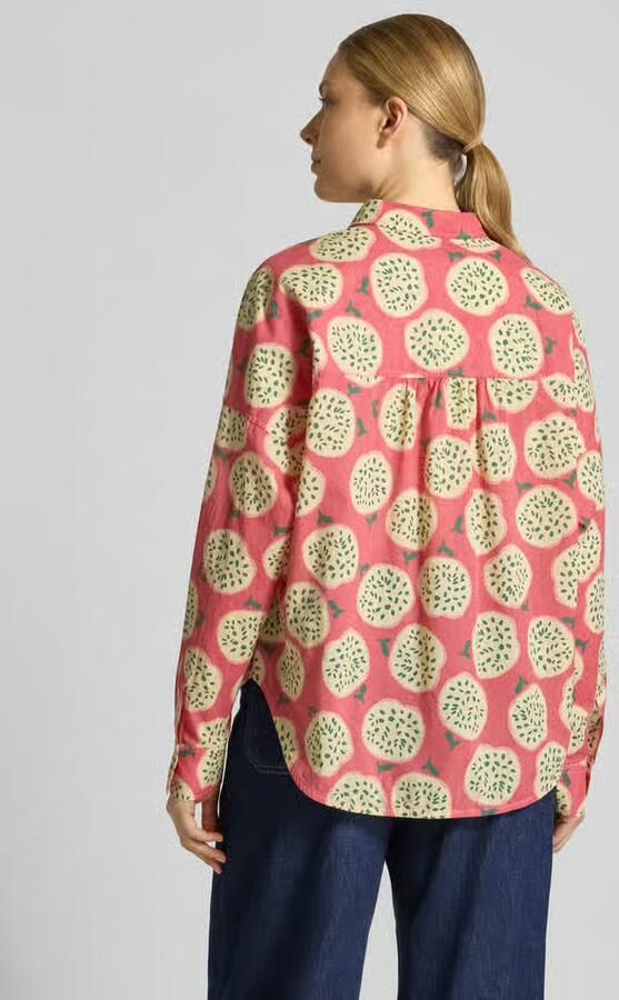 0039 italy relaxed fit blouse in all-over look model 'LUCY' - Foto 2