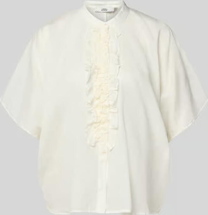 0039 italy Relaxed fit Blouse met ruches Model 'DAISY' - Foto 2