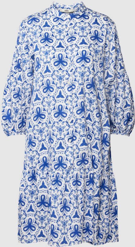 0039 italy Jurk met all-over motief model 'Mila'