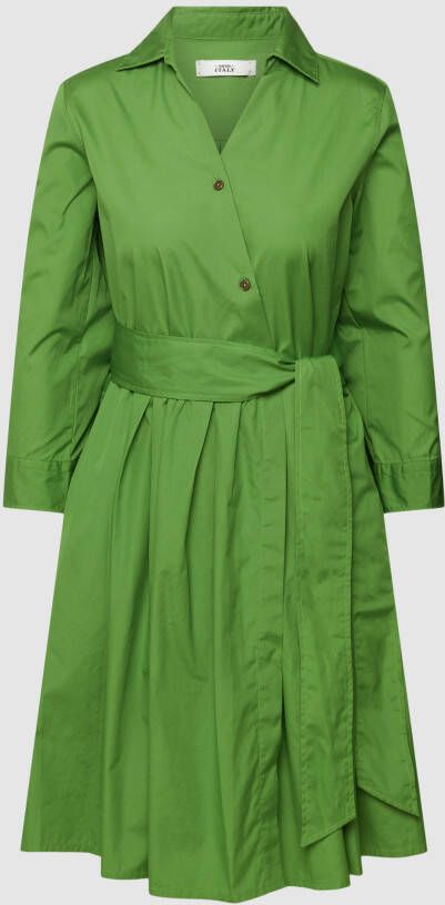0039 italy Overhemdjurk met tailleriem model 'Jule'