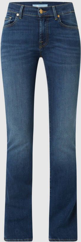 7 For All kind Bootcut jeans met stretch model 'Roxanne'