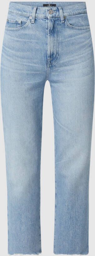 7 For All Mankind Korte jeans met stretch model 'Logan'