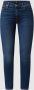 7 For All Mankind Korte skinny fit high waist jeans met stretch - Thumbnail 1
