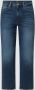 7 For All Mankind Korte straight fit jeans met stretch model 'The Modern Straight' - Thumbnail 1