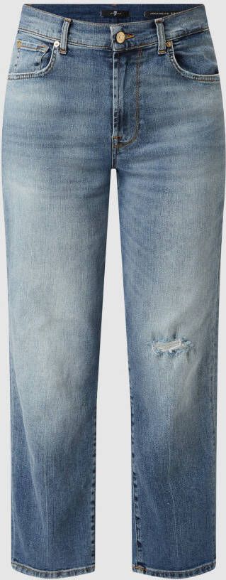 7 For All Mankind Modern straight fit jeans met stretch