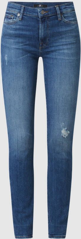 7 For All Mankind Skinny jeans met stretch