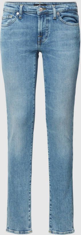 7 For All Mankind Slim fit jeans in 5-pocketmodel model 'Illusion'